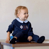 Argyle Baby Boy Set