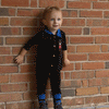 London Soldier Baby Boy Romper